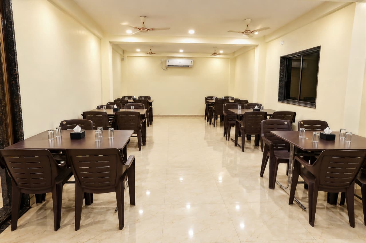 Seating inside the AC Bar Section